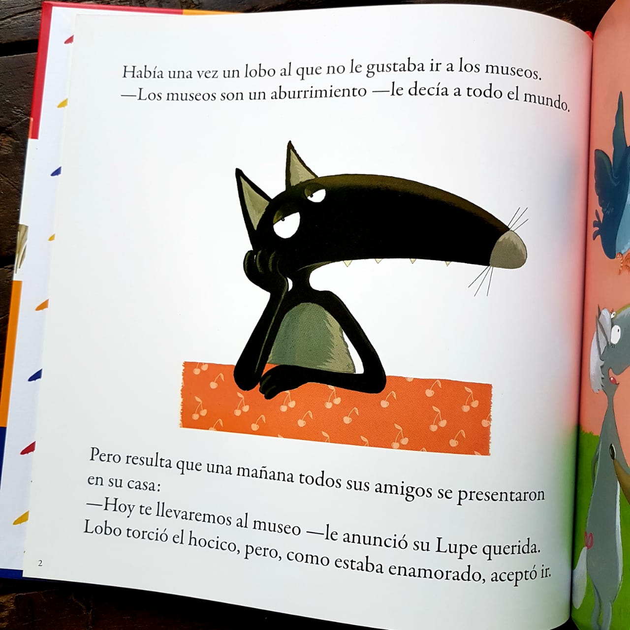 El lobo que investigó en el museo El lobo que investigó en el museo